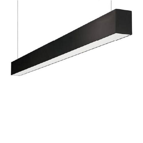 COLGANTE CON ACRILICO 38W 4000K  1687MM DIMERIZABLE  NEGRO   LNE168